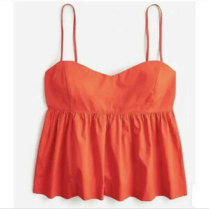 J Crew Flowy Cotton Poplin Camisole